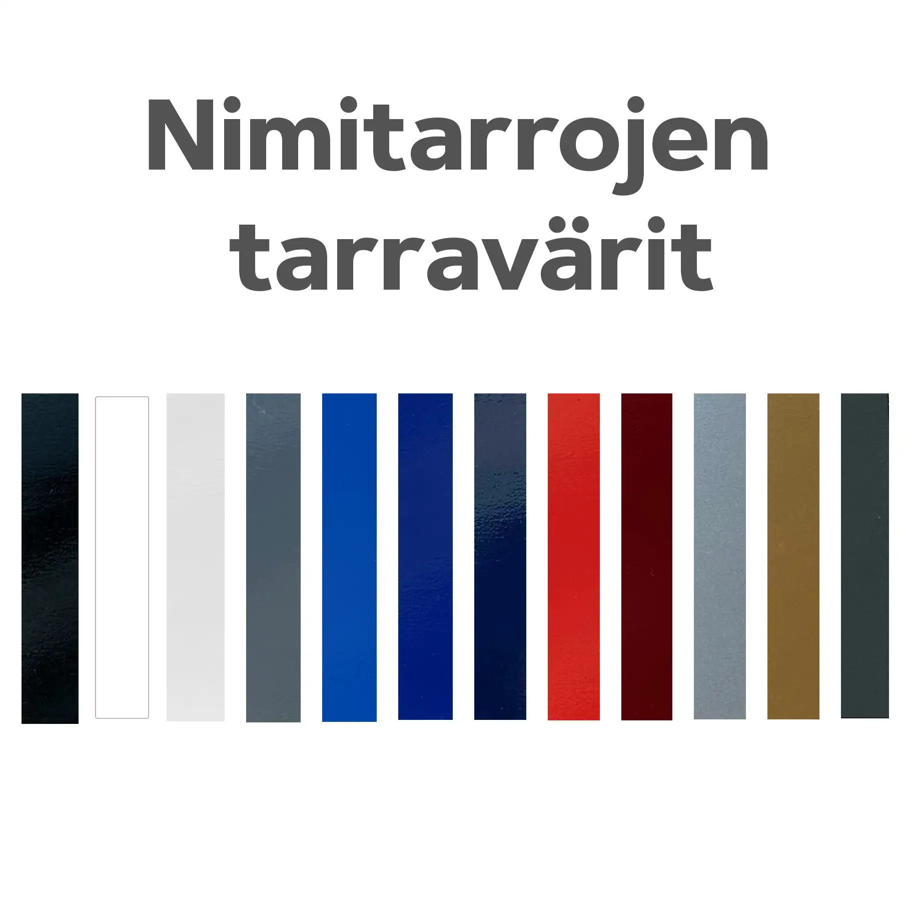 Veneen nimi ja kotisatama tarra - Image 8